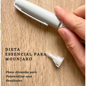 Imagem de capa para o Ebook Dieta Essencial para Mounjaro
