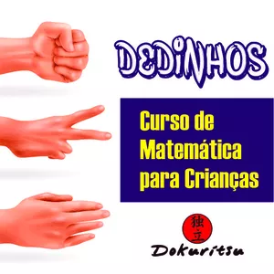 Imagem de capa para o Ebook DEDINHOS - CURSO DE MATEMÁTICA PARA CRIANÇAS