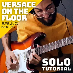 Imagem de capa para o Curso online Versace on the Floor Solo Video TAB - Guitarra by Gigio