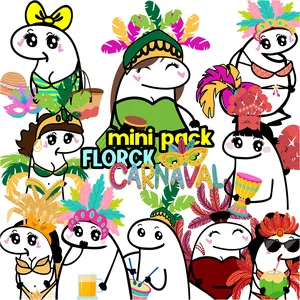 Imagem de capa para o Ebook 50 Artes para Carnaval 