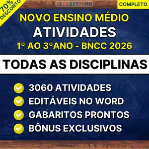 Imagem do curso Atividades - Ensino Médio - BNCC 2026