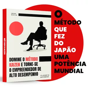 Imagem de capa para o Ebook Domine o método Kaizen e Torne-se  o Empreendedor de Alto Desempenho