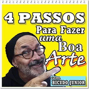 Imagem de capa para o Curso online 4 passos para fazer uma boa ARTE