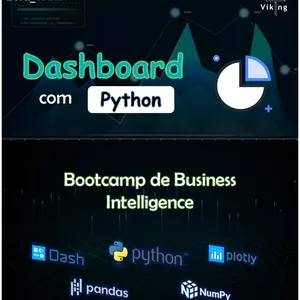 Imagem de capa para o Curso online Bootcamp de Business Intelligence - Enfasê Dashboard
