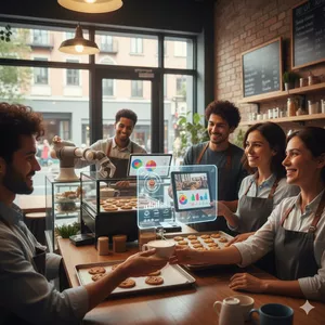 Imagem de capa para o Ebook IA para Pequenos Negócios R$3k Extra/mês Sem Gastar