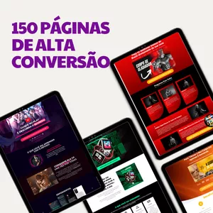 Imagem de 150 paginas de alta conversão  criado por Clodineimar Machado  na hotmart