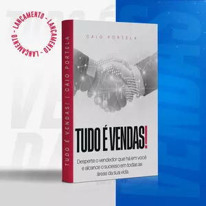 Imagem de capa para o Ebook LIvro Tudo é Vendas