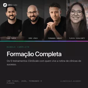 Imagem do curso Bundle CliniScale - 5 treinamentos que transformam a sua clínica num negócio