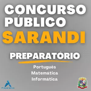 Imagem de capa para o Curso online CONCURSO SARANDI 3 - NÍVEL MÉDIO - PORTUGUÊS, MATEMÁTICA E INFORMÁTICA