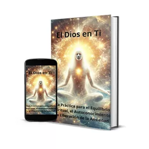 Imagen de portada para Ebook El Dios en Ti: Guía Práctica para el Equilibrio Espiritual, el Autoconocimiento y la Liberación de la Ansiedad