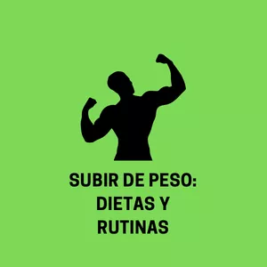 Imagen de portada para Ebook Subir de peso: Dietas y Rutinas 