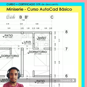 Imagen de portada para Curso online MINISERIE CURSO AUTOCAD BASICO