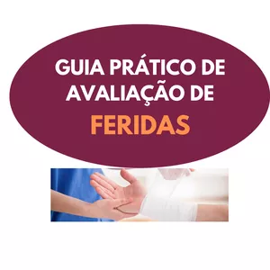 Imagem de capa para o Ebook Guia prático de avaliação de feridas