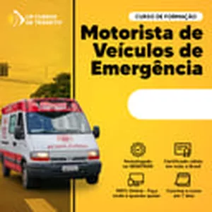 Imagem do curso  Curso para condutores de veículos de emergência