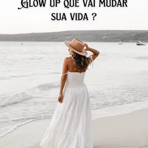 Imagem de capa para o Ebook Glow up em 30 dias: O guia da menina visionária 