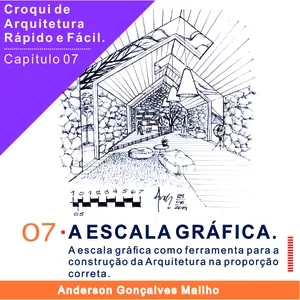 Imagem de capa para o Curso online Curso de Croqui de Arquitetura - Capítulo 07 – A escala gráfica