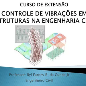 Imagem de capa para o Curso online CONTROLE DE VIBRAÇÕES DE ESTRUTURAS NA ENGENHARIA CIVIL