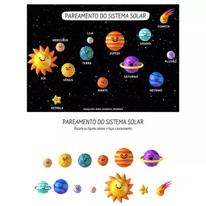 Imagem de capa para o Ebook Pareamento do Sistema Solar