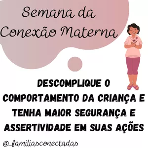 Imagem de capa para o Curso online Semana da Conexão Materna