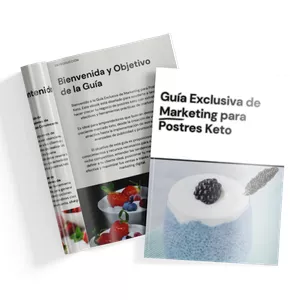 Imagen de portada para Ebook Guía Exclusiva de Marketing para Postres Keto (ORDER BUMP)