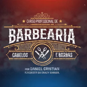 Imagem do curso Curso Profissional de Barbearia. Por Daniel Cristian