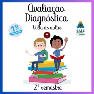 Imagem de capa para o Ebook AVALIAÇÃO DIAGNÓSTICA 2º SEMESTRE - 1º ANO ENSINO FUNDAMENTAL 
