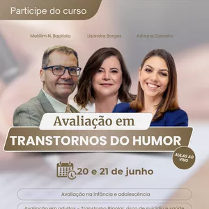 Imagem de capa para o Evento online Avaliação em transtornos do humor