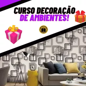 Imagem de capa para o Ebook Curso de Decoração de Ambiente