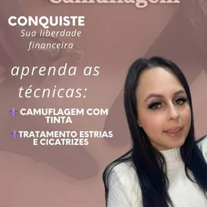 Imagem de capa para o Curso online Camuflagem de estrias 