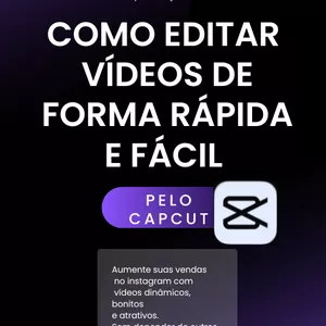 Imagem de capa para o Ebook Como Editar Vídeos de forma RÁPIDA E FÁCIL