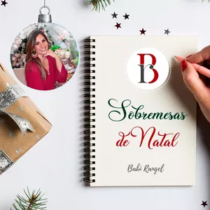 Imagem de capa para o Ebook Sobremesas de Natal com Babi Rangel