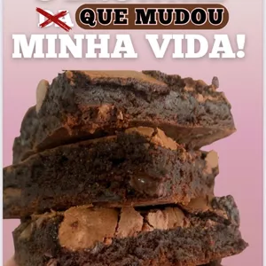 Imagem de capa para o Ebook O BROWNIE QUE MUDOU MINHA VIDA
