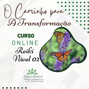Imagem de capa para o Curso online Curso Reiki USUI Nível 02 O Caminho da Transformação