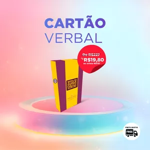 Imagem de capa para o Curso online Cartões Verbais