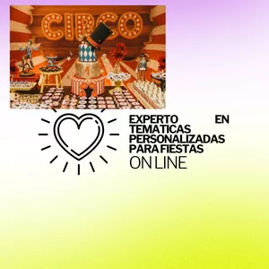 Imagen de portada para Curso online Experto en temáticas personalizadas para fiestas