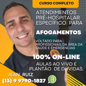 Imagem de capa para o Curso online Especialista de Emergências Aquáticas
