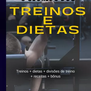 Imagem de capa para o Ebook O segredo dos treinos e dietas
