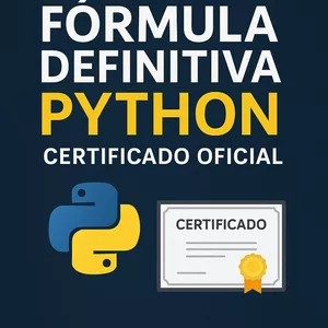 Imagem do curso Fórmula Definitiva Python – Certificado Oficial 