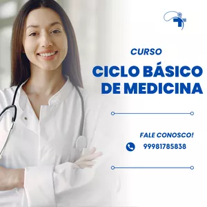 Imagem de capa para o Curso online CICLO BÁSICO DE MEDICINA