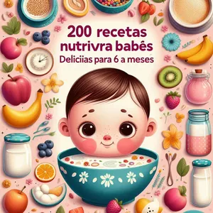 Imagen de portada para Ebook 200 Recetas Nutritivas para Bebés: Delicias para 6 a 8 Meses"