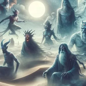 Imagem de capa para o Ebook Os Djinn