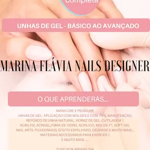 Imagem de capa para o Curso online Curso de unhas de gel - do básico ao avançado