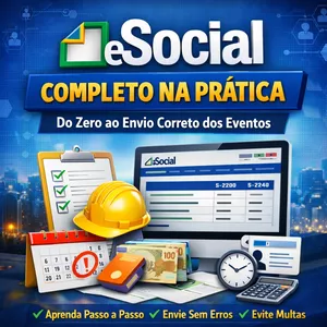 Imagem de Dominando o eSocial do Zero criado por Gustavo Guilherme Espirito Santo Souza na hotmart
