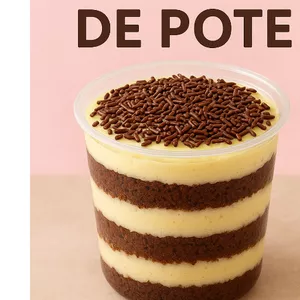 Imagem de capa para o Ebook Receita bolo de pote