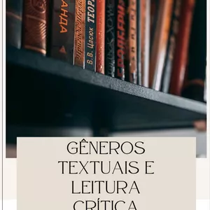 Imagem de capa para o Ebook Gêneros Textuais e Leitura crítica