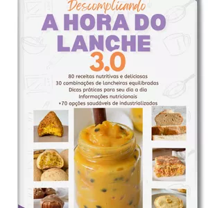 Imagem de capa para o Ebook DESCOMPLICANDO A HORA DO LANCHE 3.0