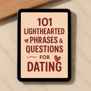 Cover image for Online course 101 Lighthearted Phrases and Questions for Dating