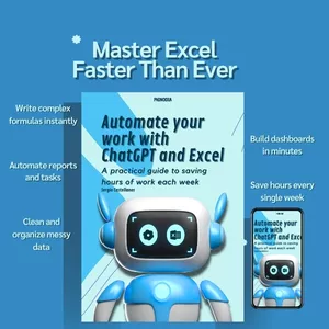 Cover image for Ebook Automate your work with ChatGPT and Excel: A practical guide to saving hours of work each week