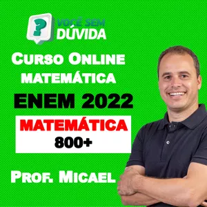 Imagem de capa para o Curso online CURSO ONLINE DE MATEMÁTICA PARA O ENEM