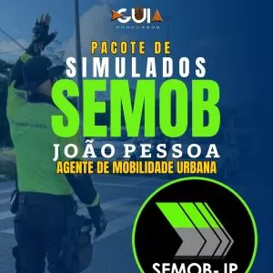 Imagem de capa para o Ebook PACOTE DE SIMULADOS PARA A SEMOB JOÃP PESSOA